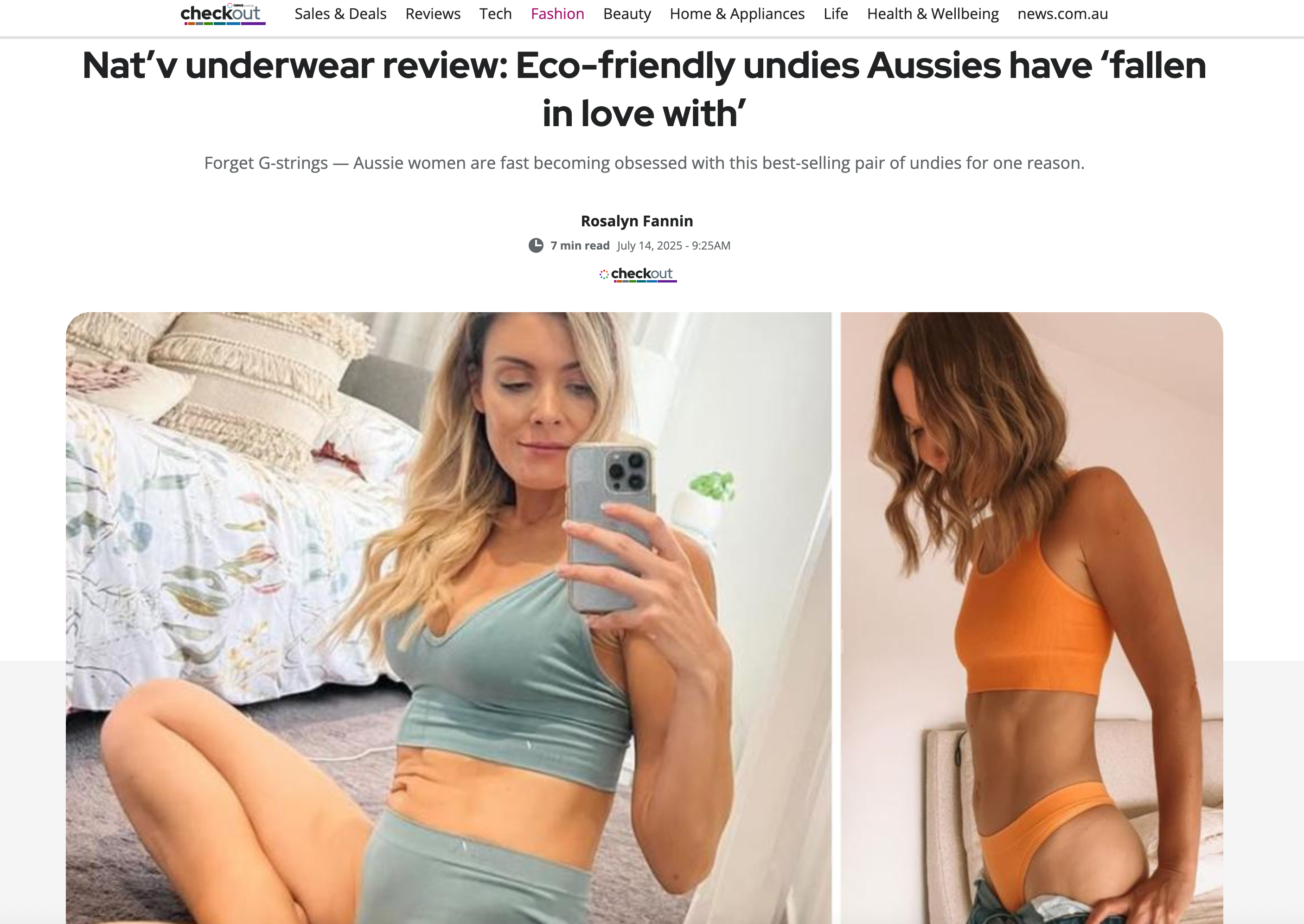Nat’v Underwear Just Got Featured on News.com.au (Here’s Why Everyone’s Talking)