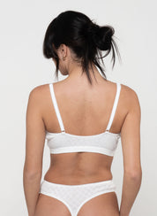 Halo Womens Bralette - 100% Organic Cotton natvbasics.com