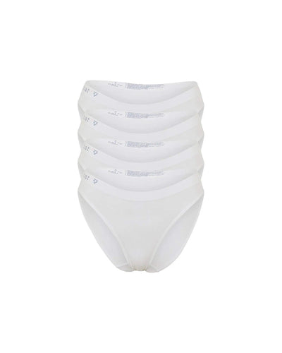 Callie Modal Bikini Brief Underwear 4 Pack - White
