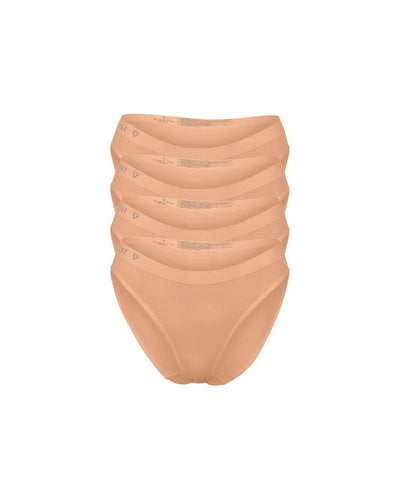 Callie Modal Bikini Brief Underwear 4 Pack - Beech