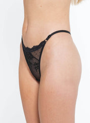 Celine G - 100% Organic Cotton GussetG StringnullThe Celine G-String – Minimal, Delicate & Eco-Conscious
She’s sleek, barely-there, and designed for both comfort and conscious living. With delicate lace detaili