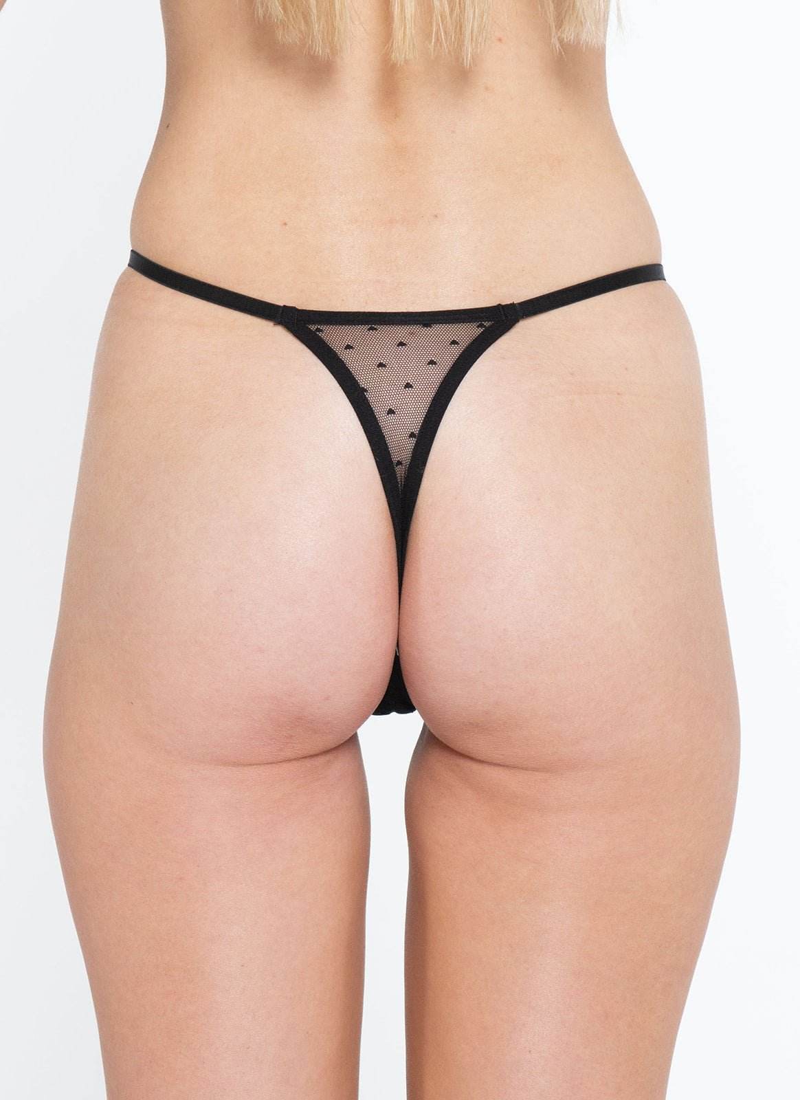 Celine G - 100% Organic Cotton GussetG StringnullThe Celine G-String – Minimal, Delicate & Eco-Conscious
She’s sleek, barely-there, and designed for both comfort and conscious living. With delicate lace detaili