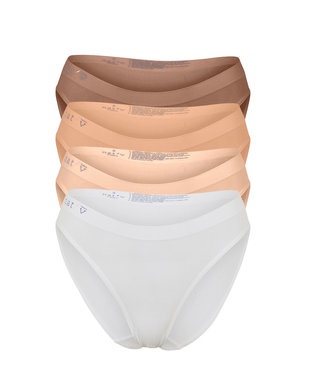 Nudes Callie 4 Brief Bundle - natvbasics.com