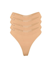 The Cheeky 4 G Bundle - Signature ColoursSetsnullQUICK FACTS
Medium G string 
Thin, soft waistband
Semi-seamless design
78% Lenzing Modal, 17.8% Polyamide and 4.2% Elastane
Putting the OG in G string, this cheeky