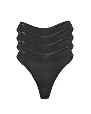 The Cheeky 4 G Bundle - Signature ColoursSetsnullQUICK FACTS
Medium G string 
Thin, soft waistband
Semi-seamless design
78% Lenzing Modal, 17.8% Polyamide and 4.2% Elastane
Putting the OG in G string, this cheeky