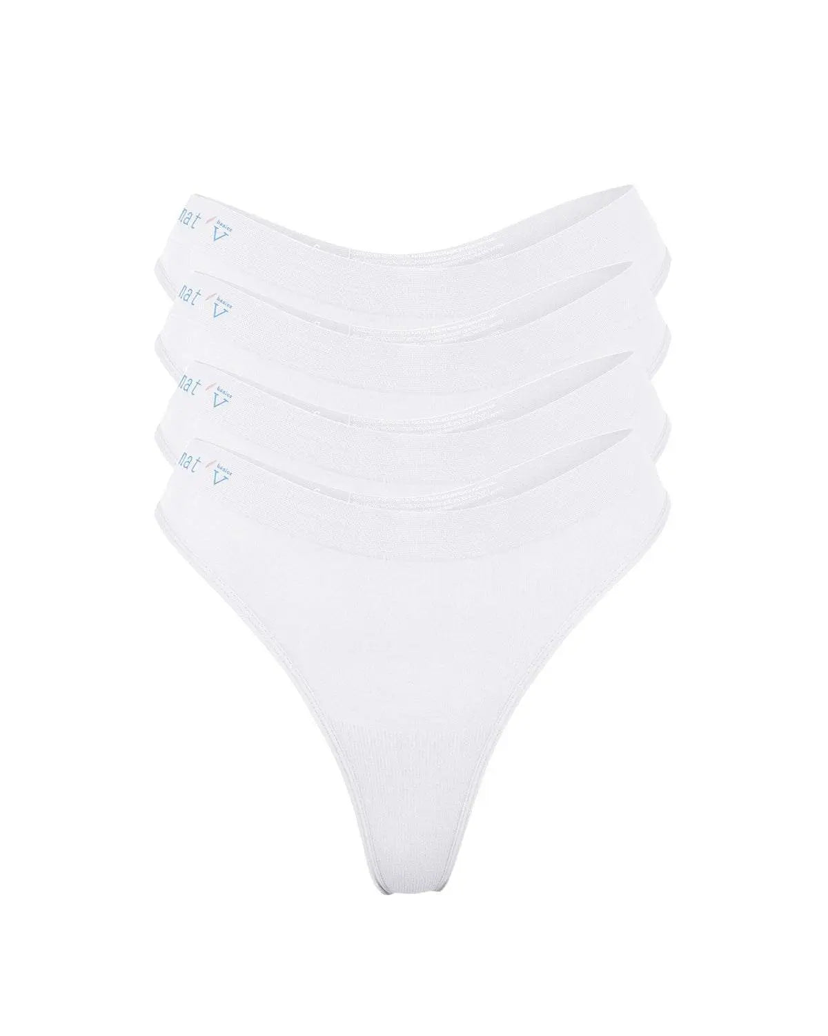 The Cheeky 4 G Bundle - Signature ColoursSetsnullQUICK FACTS
Medium G string 
Thin, soft waistband
Semi-seamless design
78% Lenzing Modal, 17.8% Polyamide and 4.2% Elastane
Putting the OG in G string, this cheeky