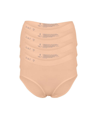 Classic Modal Full Brief Underwear 4 Pack - Bone