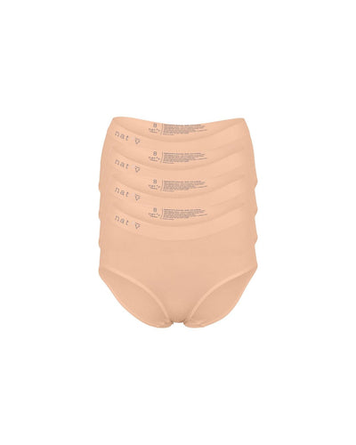 Classic Modal Full Brief Underwear 4 Pack - Bone