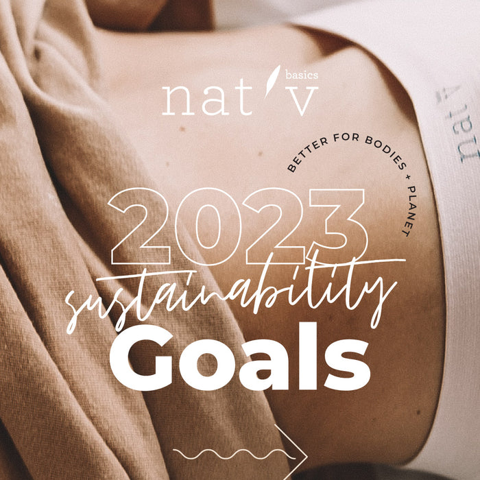 Nat'v 2023 Sustainability Goals