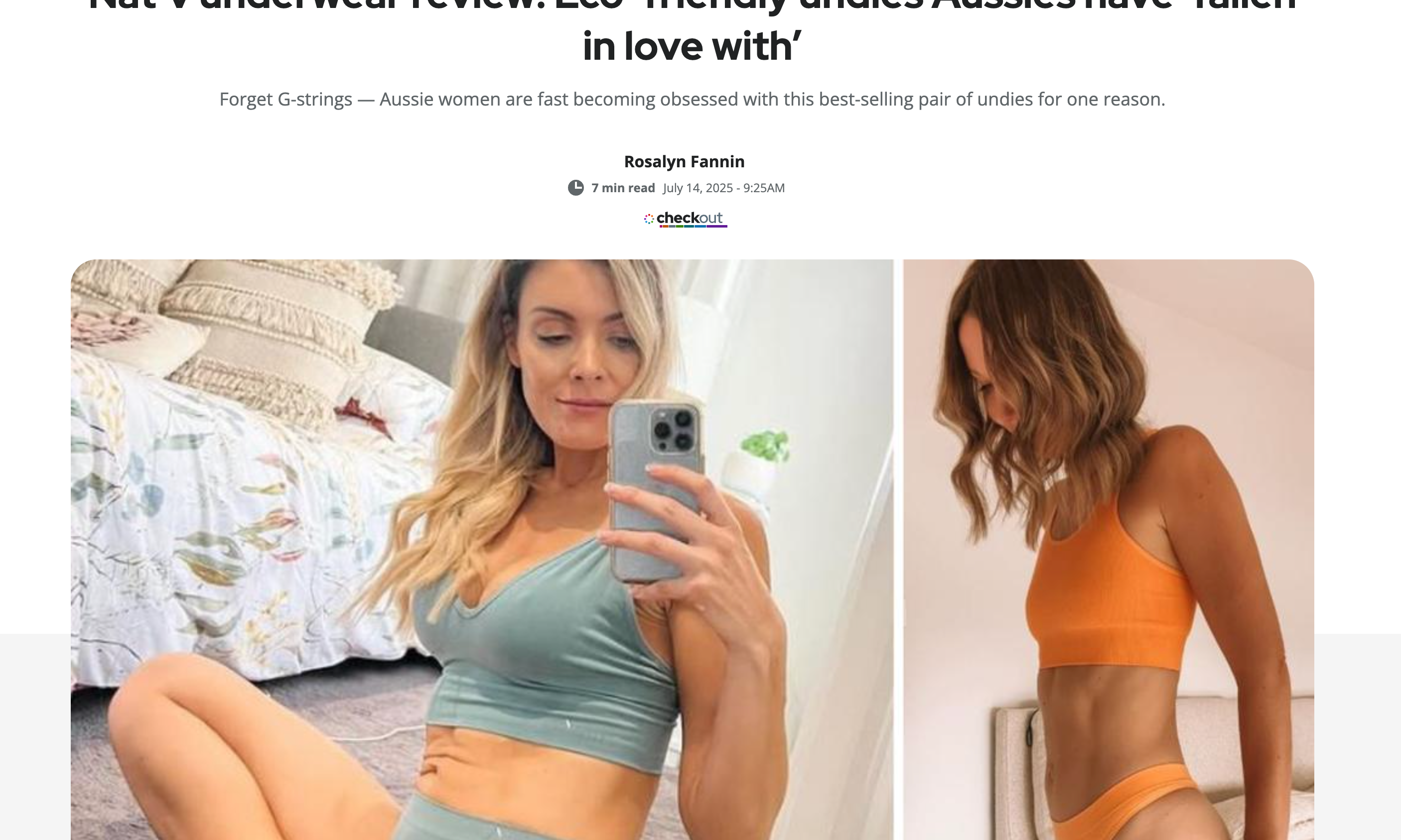 Nat’v Underwear Just Got Featured on News.com.au (Here’s Why Everyone’s Talking)