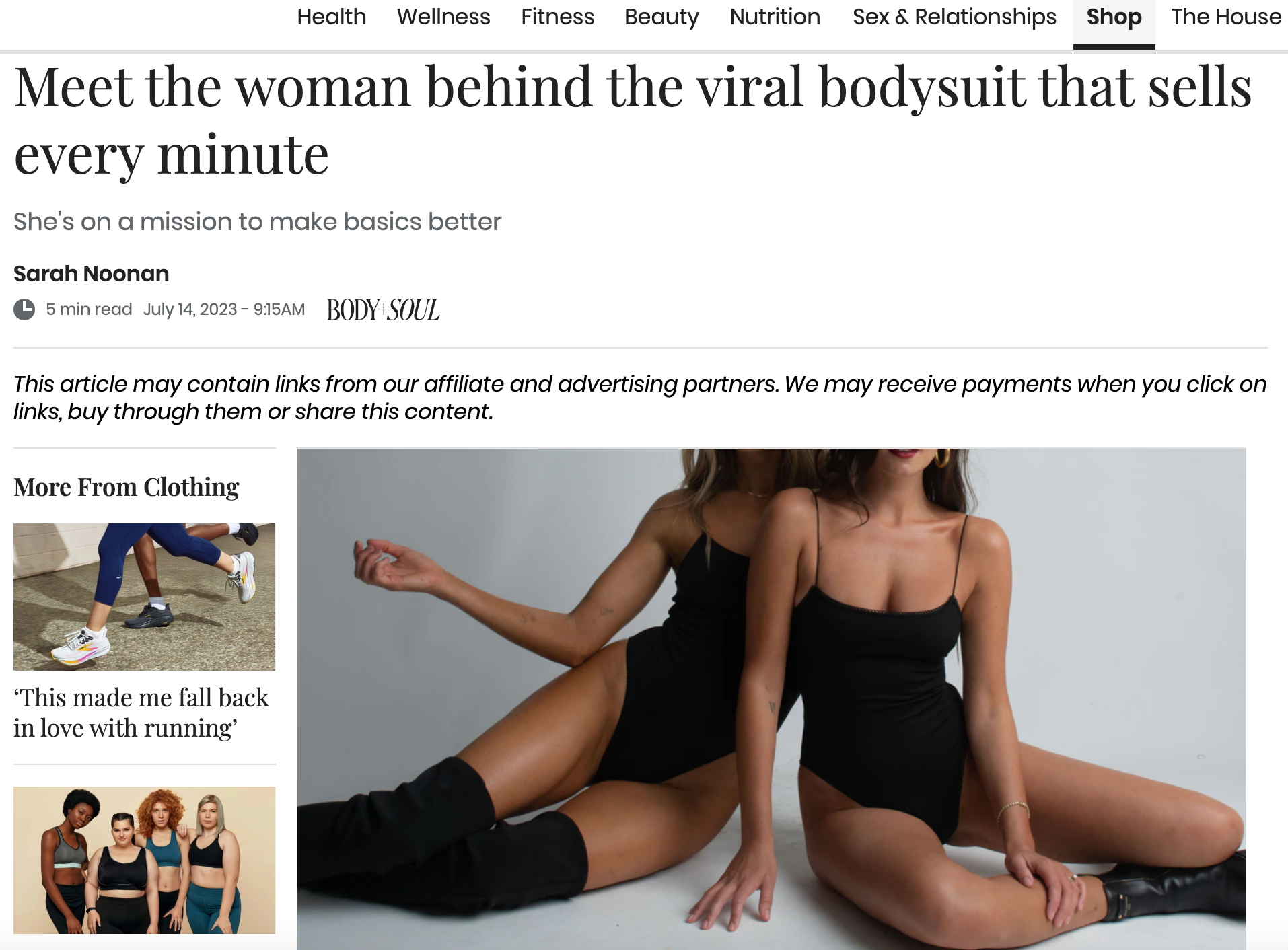 Nat’v’s Viral Bodysuit Is Turning Heads (And Selling Every Minute)