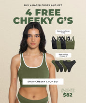 Racer Crop 4 Set + FREE Cheeky G 4 Set
