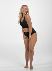 ChiChi Brief + Racer Crop Black