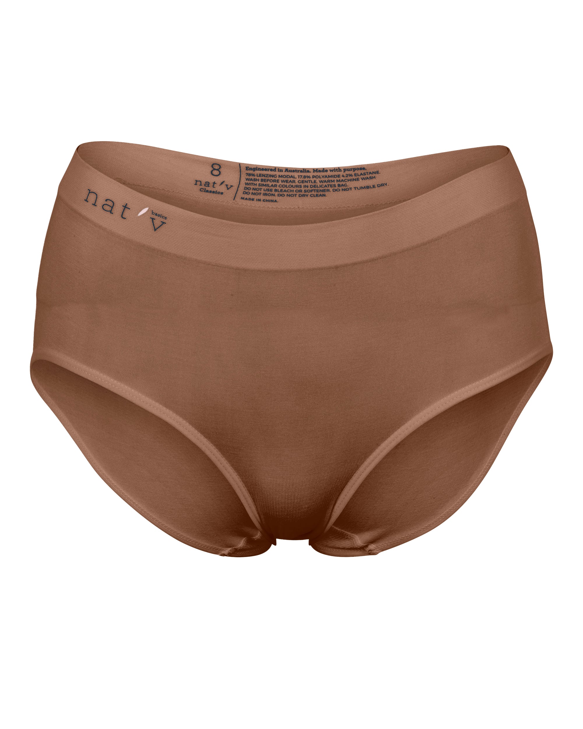 Classic Brief - High-waisted Vintage Finish