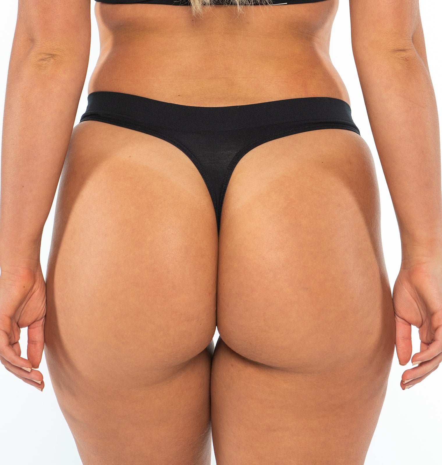 Cheeky G + Racer Crop Matching Set - Black - BUNDLE AND SAVE