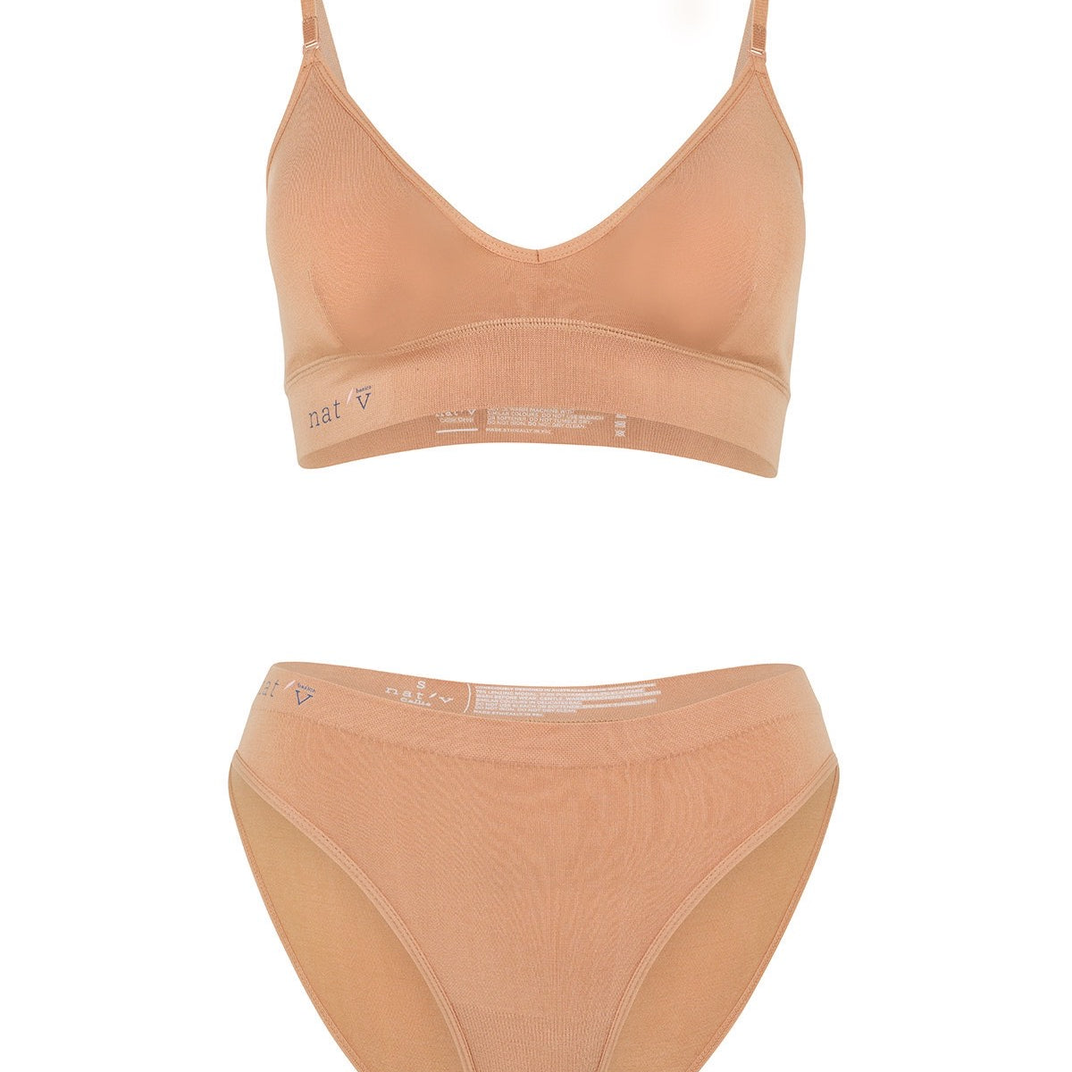 Callie Brief + Callie Crop Beech