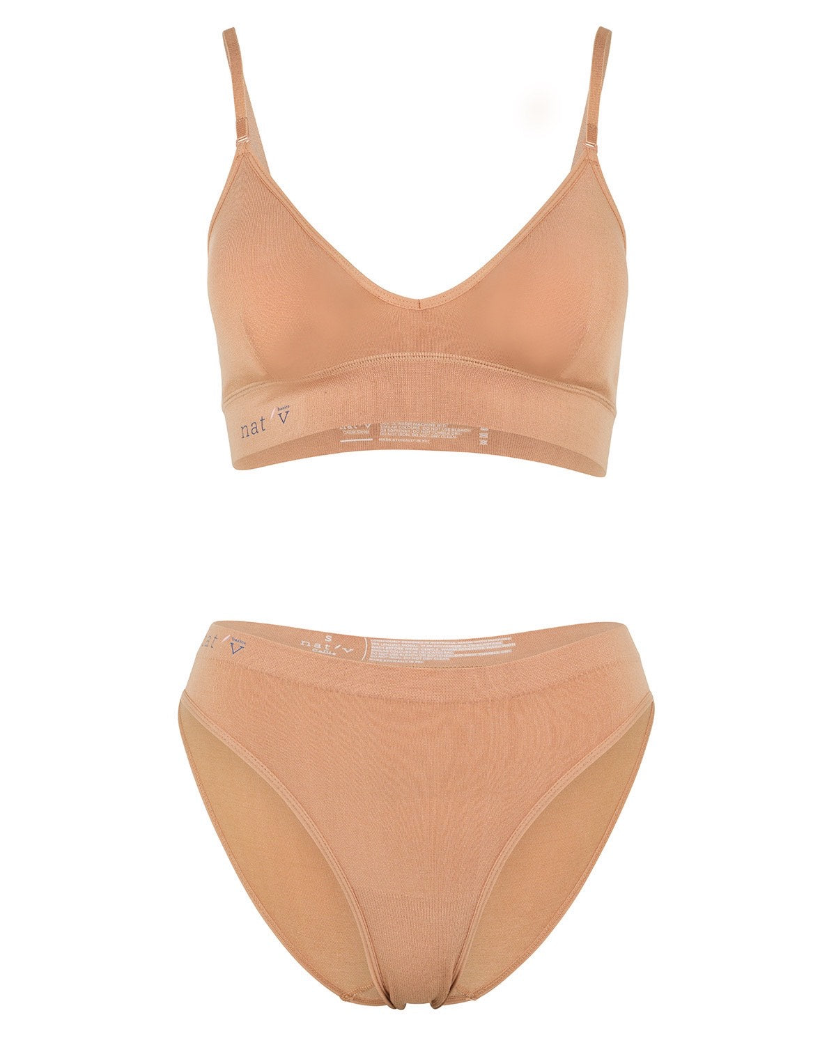 Callie Brief + Callie Crop Beech