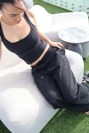 COTTON SWEATS - BLACK