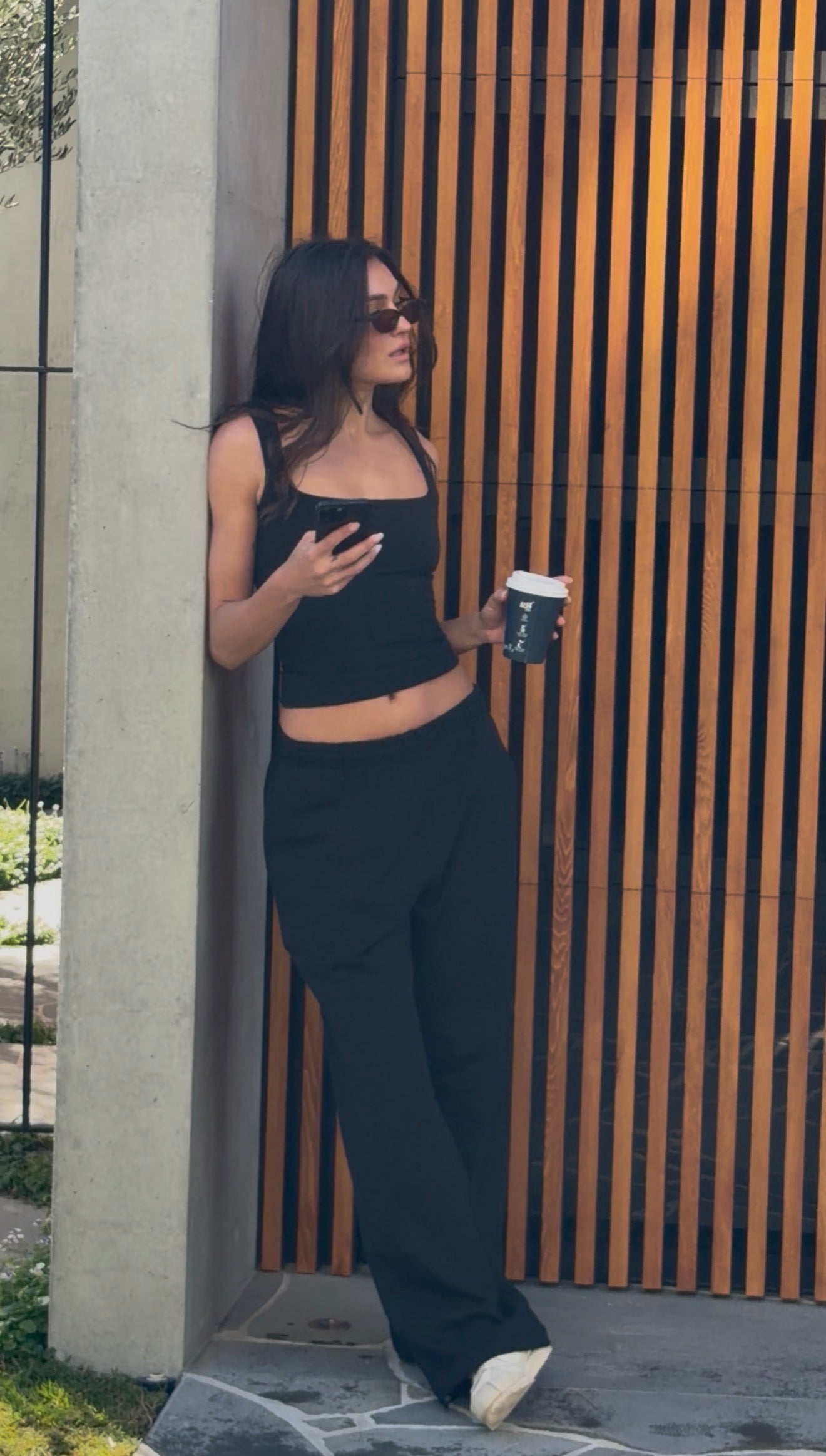 COTTON SWEATS - BLACK