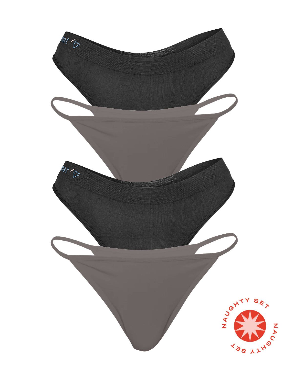 NAUGHTY G STRING SET