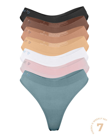 Buy Shine Mesh 'V' Logo Top & Panty Gift Set - Order Apparel