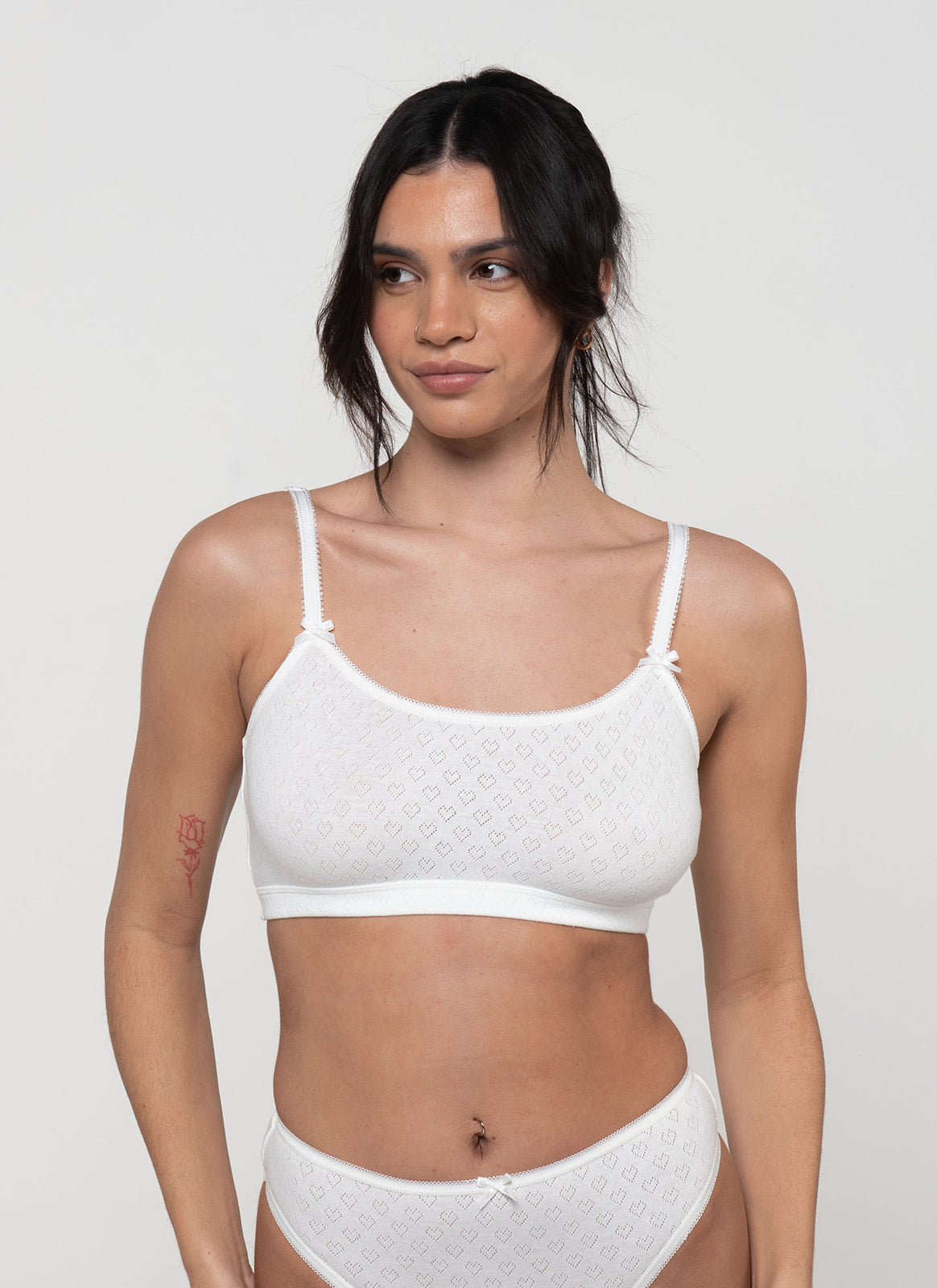 Halo Womens Bralette - 100% Organic Cotton natvbasics.com