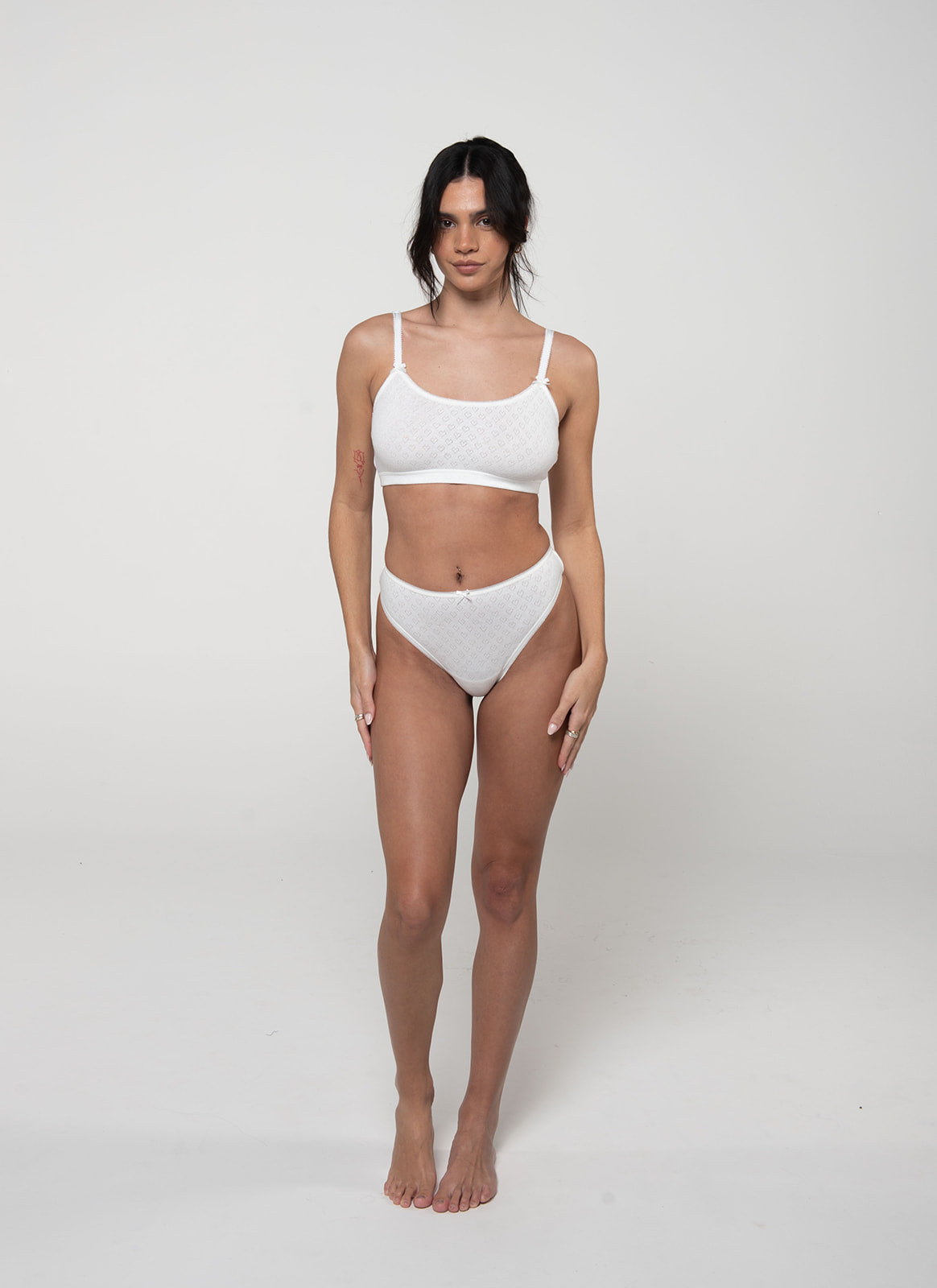 Halo Womens Bralette - 100% Organic Cotton natvbasics.com