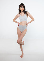 ChiChi G String Marle Grey