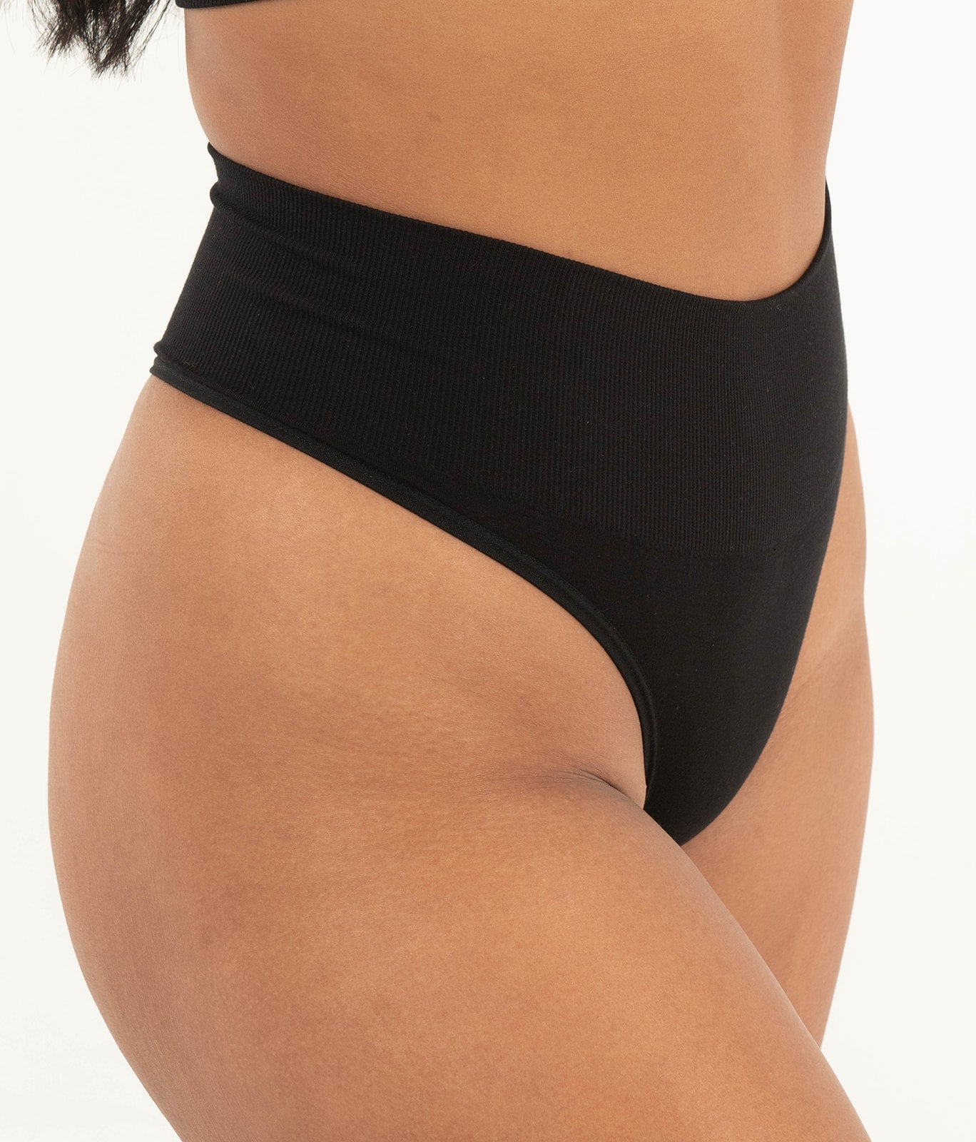 ChiChi G String Mixed 4 Set - Black/Marle Grey - Firm Compression Waistband