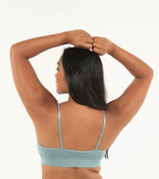 V CROP - BLUE