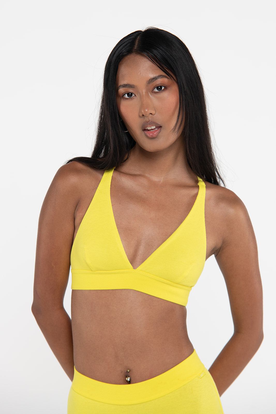 Miami Brief + Miami Crop Yellow