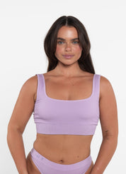 Basic Crop + Cheeky G Orchid Set - natvbasics.com