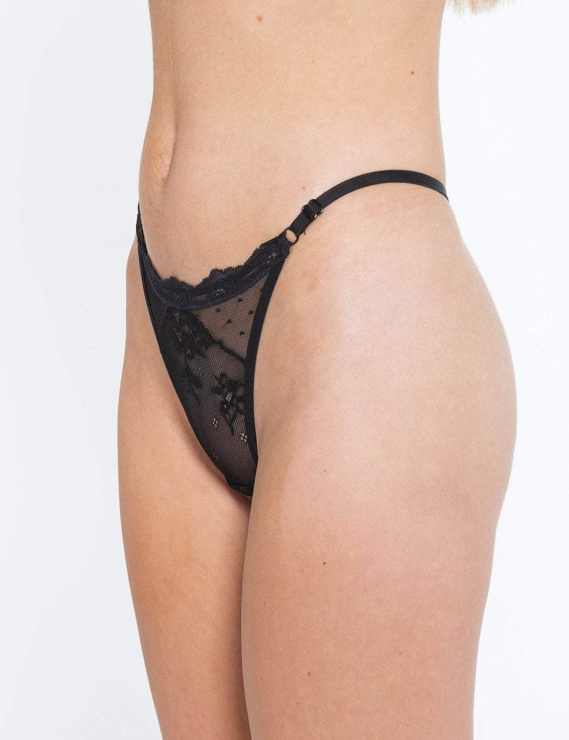 Celine G - 100% Organic Cotton GussetG StringnullThe Celine G-String – Minimal, Delicate &amp; Eco-Conscious
She’s sleek, barely-there, and designed for both comfort and conscious living. With delicate lace detaili