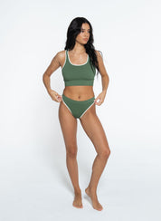 Cheeky G - Moss Green - natvbasics.com