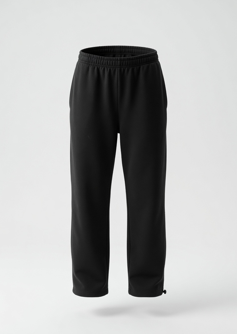 COTTON SWEATS - BLACK