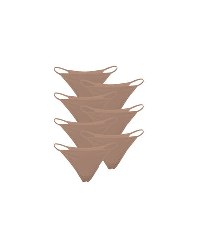 It's a G-String Modal Underwear 7 Pack - Chestnut