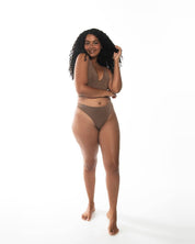 Cheeky Modal G-String Underwear - Bronze