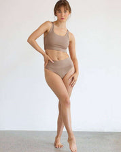 ChiChi Modal Brief Underwear - Chestnut