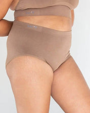 Classic Modal Full Brief Underwear - Bronze