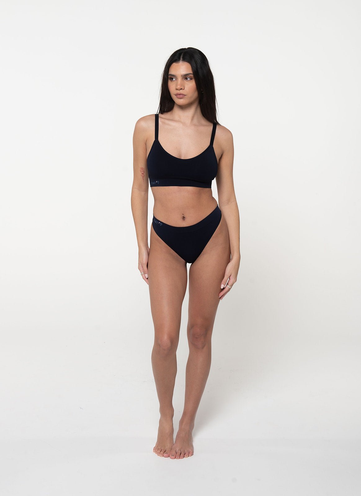 Navy Cheeky Set - natvbasics.com