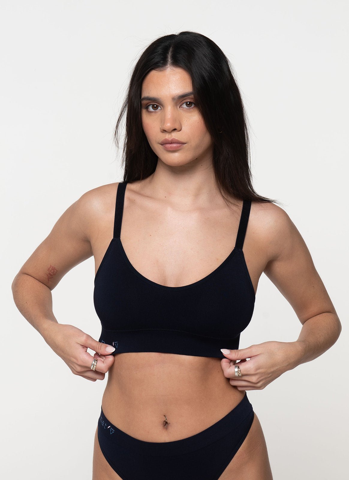 Navy Cheeky Set - natvbasics.com