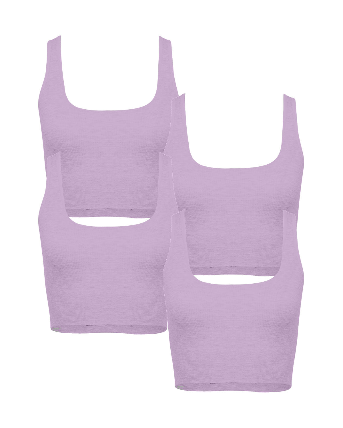 The Basic 4 Crop Bundle - Orchid - natvbasics.com