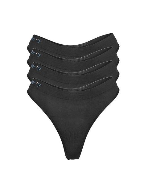 CHEEKY G 4 PACK - BLACK