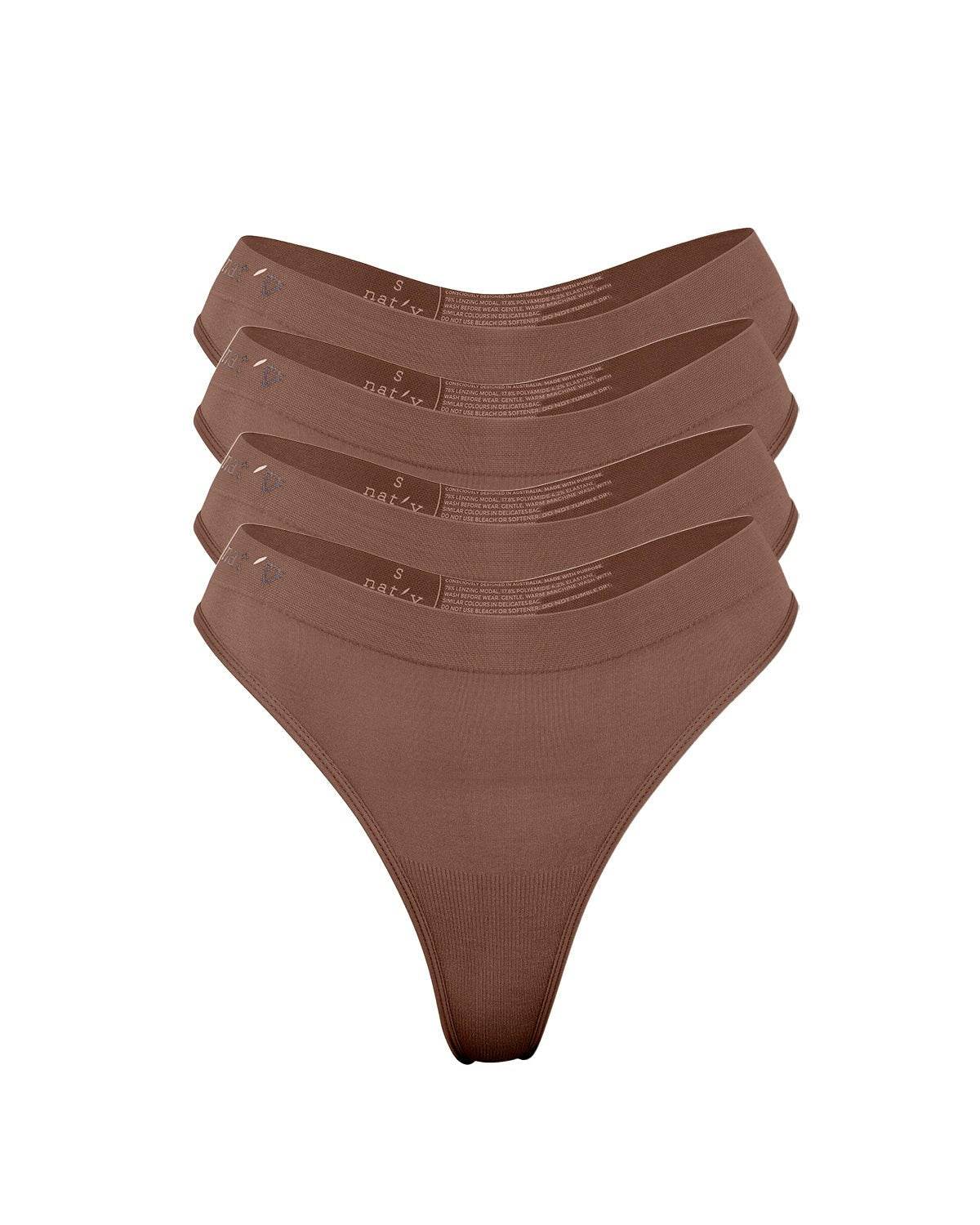 The Cheeky 4 G Bundle - Limited Edition ColoursSetsnullLIMITED EDITION COLOURS
QUICK FACTS

Medium G string 
Thin, soft waistband
Semi-seamless design
78% Lenzing Modal, 17.8% Polyamide and 4.2% Elastane

Putting the OG 