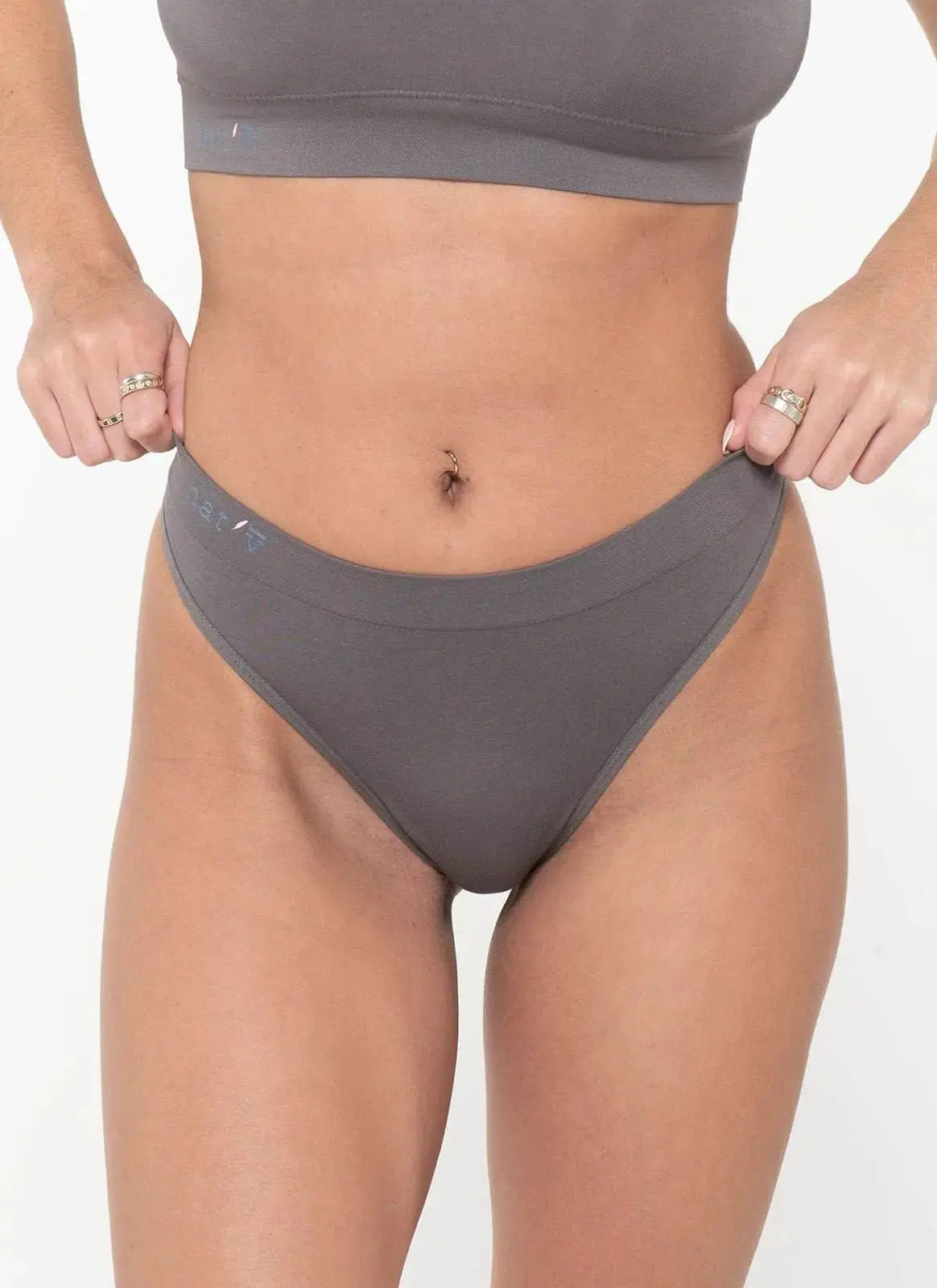 The Cheeky 4 G Bundle - Signature ColoursSetsnullQUICK FACTS

Medium G string 
Thin, soft waistband
Semi-seamless design
78% Lenzing Modal, 17.8% Polyamide and 4.2% Elastane

Putting the OG in G string, this cheeky