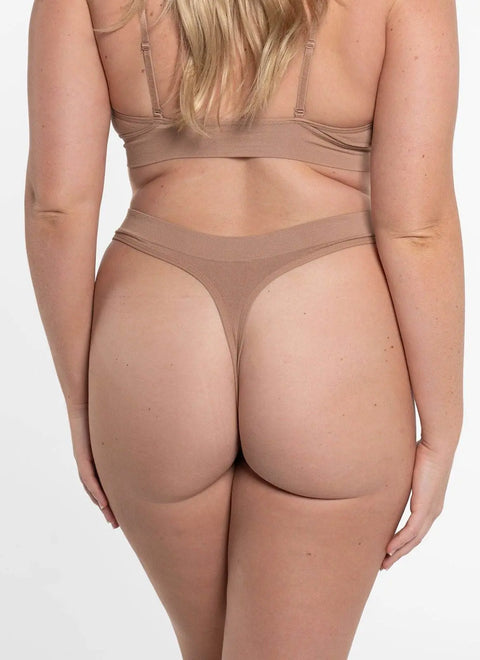 CHEEKY G STRING - CHESTNUT