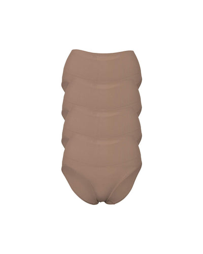 ChiChi Modal Brief Underwear 4 Pack - Chestnut