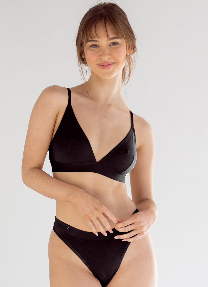 Cheeky Crop Black - Buy 3 get 1 free - Light Support