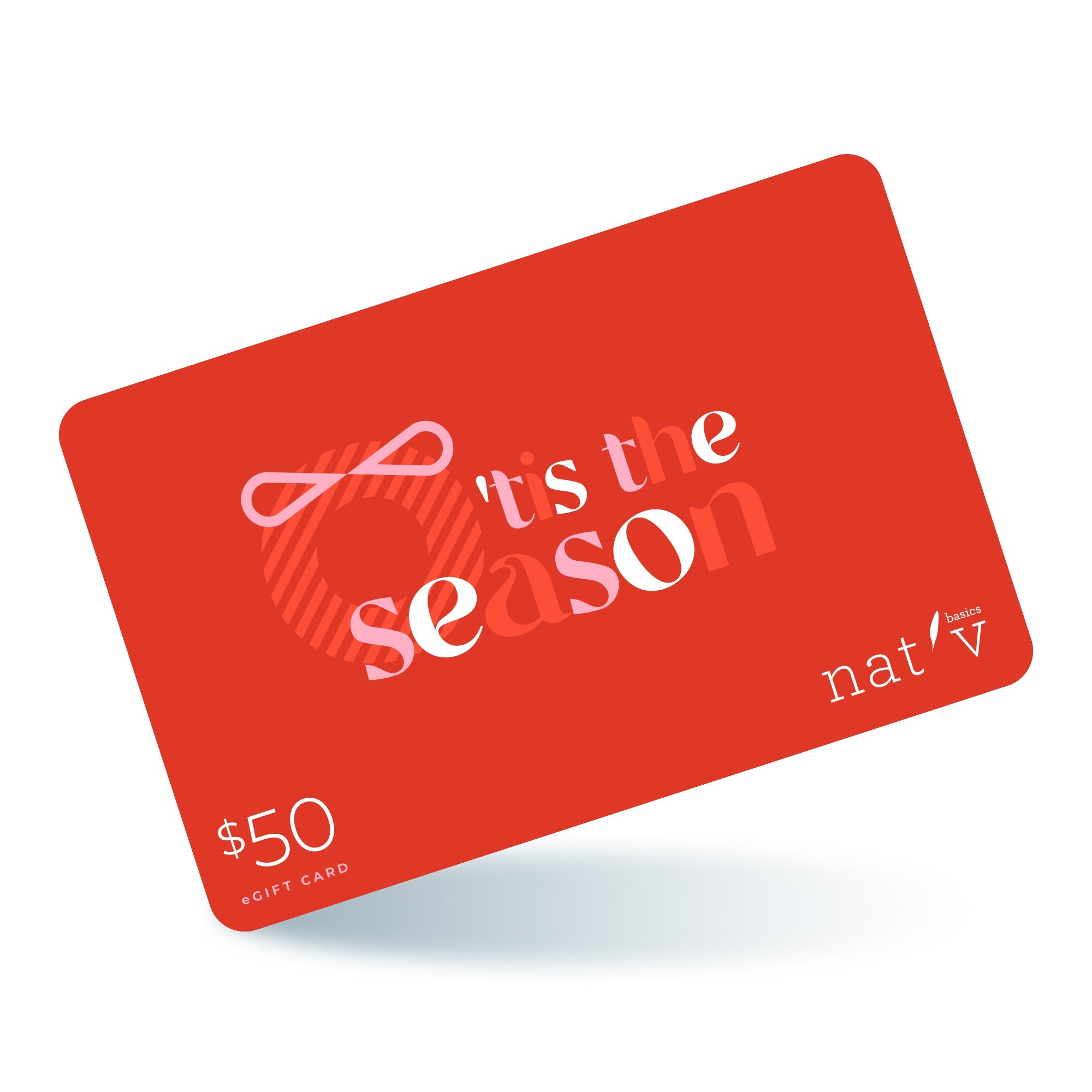 Holiday Gift Card nativbasics.com