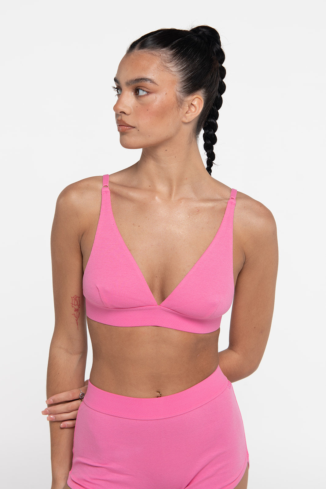 Miami Crop Pretty In Pink - Light Support